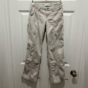 Abercrombie Kids Light beige cargo Pants